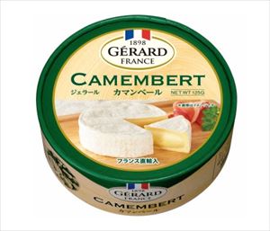 送料無料 チェスコ ジェラールカマンベール 125g×12個 クール