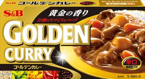 送料無料 S&B ゴールデンカレー 辛口 198g×20個