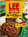 送料無料 江崎グリコ LEEガーリックキーマカレー辛さ×12倍 150g×10個