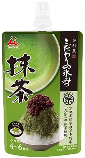 送料無料 井村屋 こだわりの氷みつ 抹茶 150g×8個 1