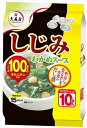 送料無料 大森屋 しじみわかめスープファミリータイプ(10袋入り)×10袋