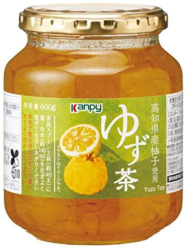 送料無料 カンピー ゆず茶 600g×3個のサムネイル