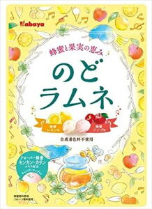 送料無料 カバヤ のどラムネ 58g ×6袋