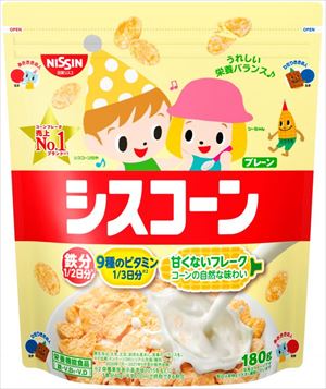 送料無料 日清シスコ シスコーン プレーン 180g×6袋のサムネイル