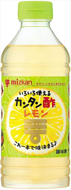 送料無料 ミツカン カンタン酢レモン 500ml×12本
