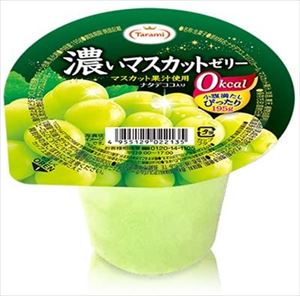 送料無料 たらみ　濃いマスカットゼリー 0kcal 195g×48個