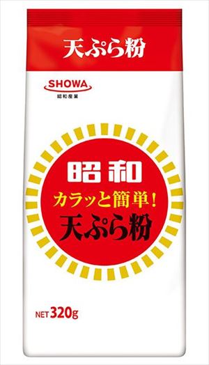 送料無料 昭和産業 昭和カラッと簡単！天ぷら粉 320g×40個