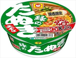 送料無料 東洋水産 マルちゃん 緑のたぬき天そば 関西 101g×12個入 送料無料 東洋水産 マルちゃん 緑のたぬき天そば 関西 101g×12個入