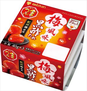 無料 金のつぶ 梅風味黒酢たれ(40g×3)×12個 クール