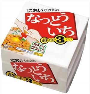 送料無料 Mizkan なっとういち超小粒(45g×3)×24個 クール