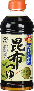 送料無料 ヤマサ 昆布つゆ 500ml×6本