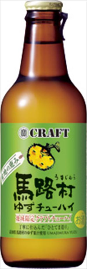 CRAFT 馬路村ゆず 330ml×12本