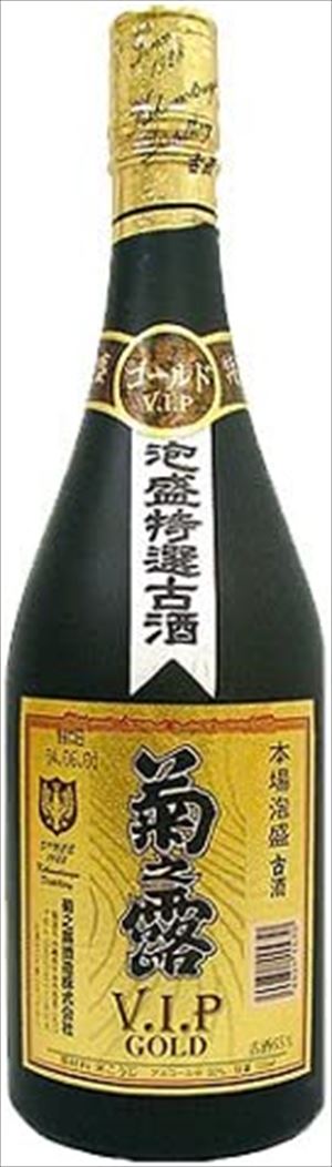 菊之露酒造 菊之露 古酒 V.I.Pゴールド 焼酎 30度 沖縄県 720ml