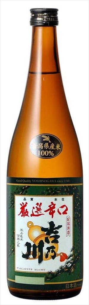 吉乃川 厳選辛口 720ml×2本