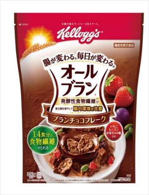 送料無料 ケロッグ オールブランチョコフレーク 350g×18個