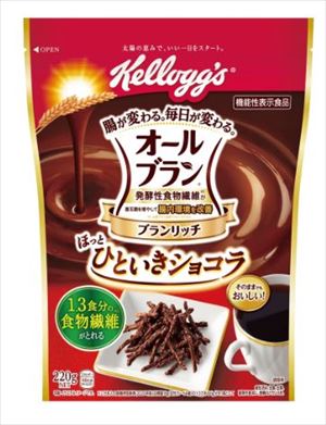 送料無料 ケロッグ オールブラン ブランリッチ ほっとひといきショコラ 220g×12個 1