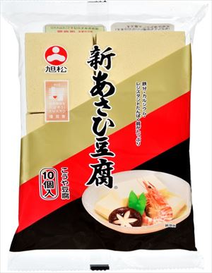 送料無料 旭松食品 新あさひ高野豆腐 10個ポリ 165g×30個