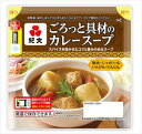 送料無料 紀文 ごろっと具材のカレースープ 200g×16個