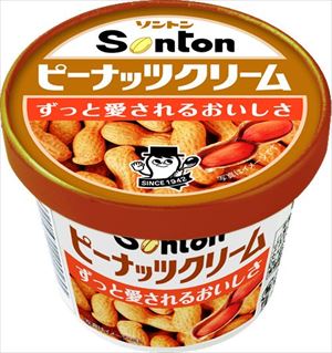 送料無料 ソントン ピーナッツクリーム 120g×24個のサムネイル