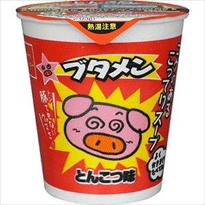 送料無料 おやつカンパニーブタメン とんこつ　35g×15個 1