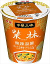 送料無料 明星食品 中華三昧タテ型 榮林酸辣湯麺 65g×12個