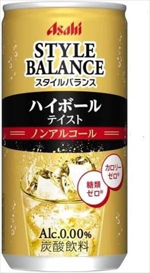 楽天御用蔵 大川アサヒ スタイルバランス ハイボールテイスト ノンアルコール 200ml×90缶