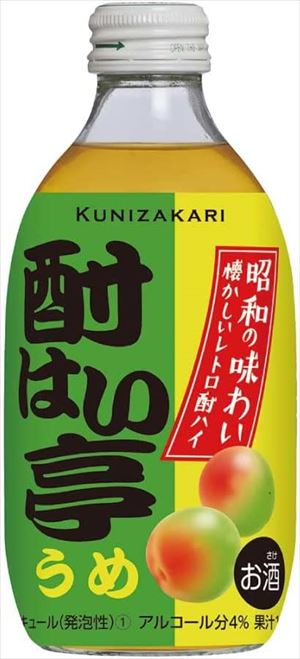 中埜酒造 國盛 酎はい亭 うめ リキュール 7度 日本 愛知県 300ml×24本 瓶