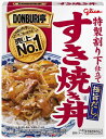 送料無料 江崎グリコ DONBURI亭 すき焼き丼 170g×10個