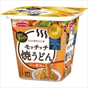 送料無料 エ−スコック 焼うどんモッチッチ だし醤油 97g×12個のサムネイル