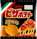 送料無料 カルビ− ピザポテト 22g×24袋