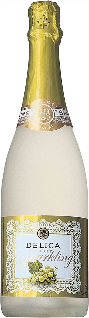 サントリー デリカ フルーツ スパークリング マスカット 甘口 スペイン 750ml×12本