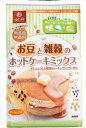 送料無料 ハクバク お豆と雑穀のホットケーキミックス (150g×2P)×6個