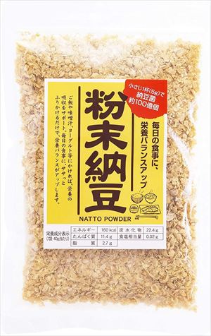 送料無料 信州物産 粉末納豆 40g×15袋