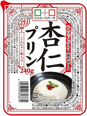 送料無料 ヨコオ 杏仁カッププリン 240g×18個