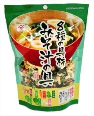 送料無料 魚の屋 8種の具材みそ汁の具 80g×10袋
