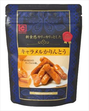 送料無料 旭製菓 キャラメルかりんとう 35g×24個