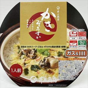 送料無料 井上商店 かきぞうすい(ごはん付き) 423g×5個 1