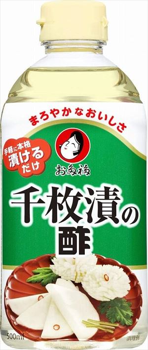 送料無料 オタフク 千枚漬けの酢 500ml×12本