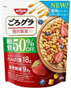 送料無料 日清シスコ ごろグラ糖質50%オフ 贅沢果実 300g×18袋