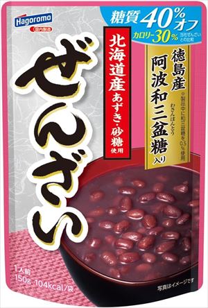 送料無料 はごろもフーズ ぜんざい 糖質オフ 150g×10袋