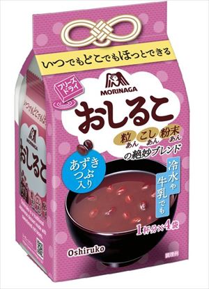 送料無料 森永製菓 おしるこ(4袋入)×20袋