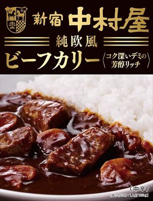 送料無料 中村屋 純欧風 ビーフカリー コク深いデミの芳醇リッチ 180g×20個 送料無料 中村屋 純欧風 ビーフカリー コク深いデミの芳醇リッチ 180g×20個