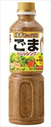 送料無料 加賀屋 ごまドレッシングゆず果汁入り 500ml×15本 送料無料 加賀屋 ごまドレッシングゆず果汁入り 500ml×15本