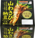 送料無料 タカノフーズ やみつき薬味山わさび納豆 (40g×3P)×6個 クール
