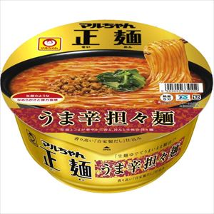 送料無料 東洋水産 マルちゃん正麺 カップ うま辛担々麺 126g×12個 送料無料 東洋水産 マルちゃん正麺 カップ うま辛担々麺 126g×12個