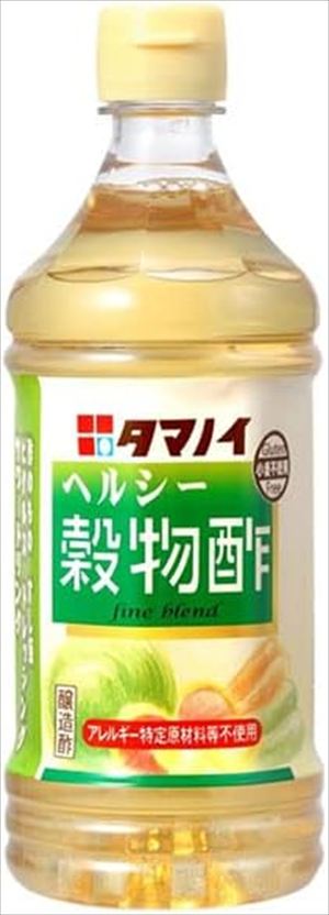 送料無料 タマノヰ ヘルシー穀物酢 500ml×20本