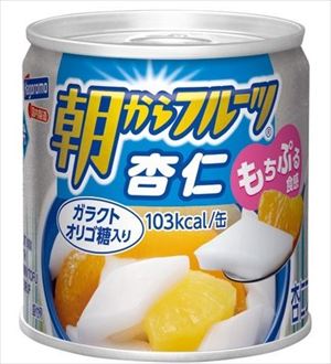 送料無料 はごろもフーズ 朝からフルーツ 杏仁 190g×72個 送料無料 はごろもフーズ 朝からフルーツ 杏仁 190g×72個