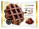 送料無料 丸中製菓 ベルギーワッフルチョコ(1個)×12個