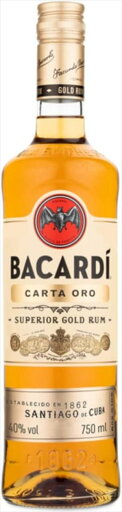 バカルディ ゴールド ラム 750ml バカルディ ゴールド ラム 750ml