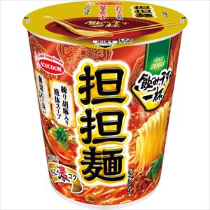 送料無料 エ−スコック 飲み干す一杯 担担麺 74g×12個